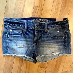 American eagle jean shorts